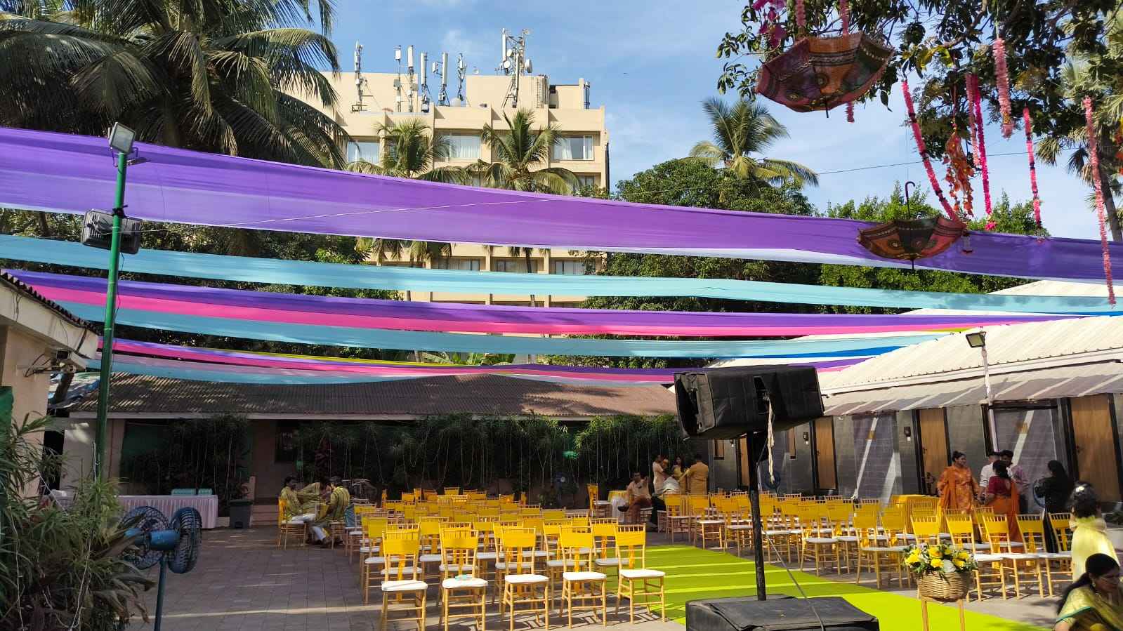 The Aksa Hotel interior